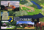 Postkarte der Gemeinde Ellenberg