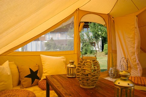 Glamping Mietzelt Campingplatz Sonneneck